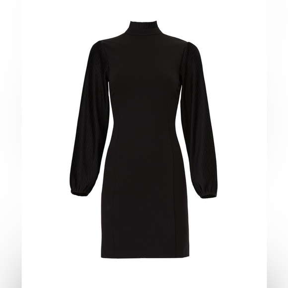 DREW Black Ansel Sheath Dress Size Medium - Picture 3 of 12